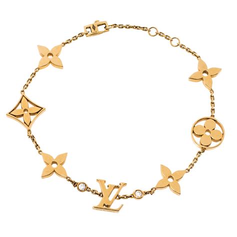 louis vuitton blossom armband|louis vuitton monogram diamond bracelet.